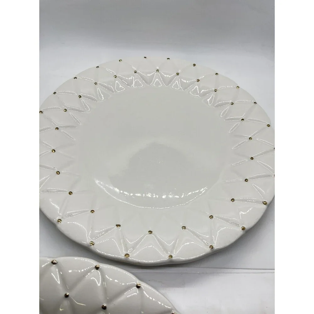 Golden Quilt Tabletops Unlimited Dinner Plate 11